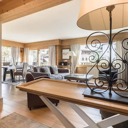 Sunshine Au Centre Du Village Avec Parking Apartment Megeve